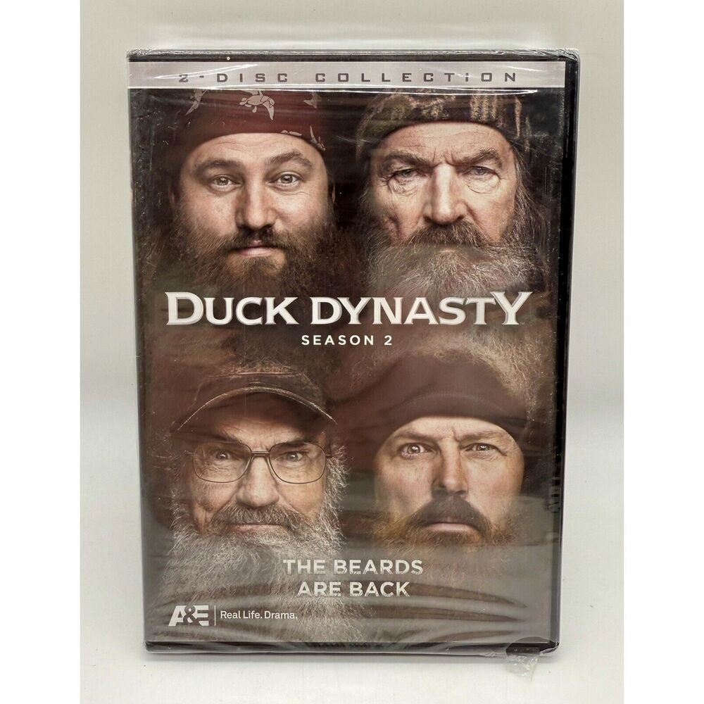 Duck Dynasty Season 2‎ The Beards Are Back 2 Disc Collection New Factory Sealed